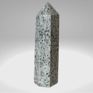 Natural kiwi Agate tower crystal